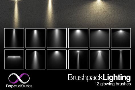 Lighting Brushes - Photoshop brushes