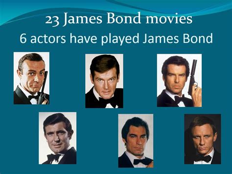 Kevin's Movie Seminar: James Bond Series 1962-Present