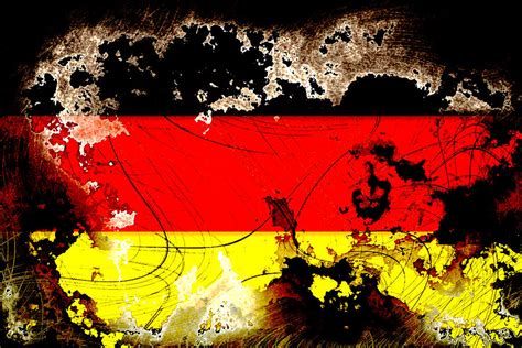 Grunge Style Germany Flag Digital Art by David G Paul - Fine Art America