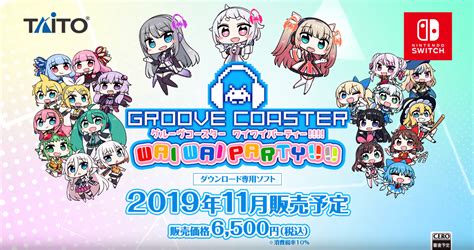 Groove Coaster Wai Wai Party Released on Switch - VNN