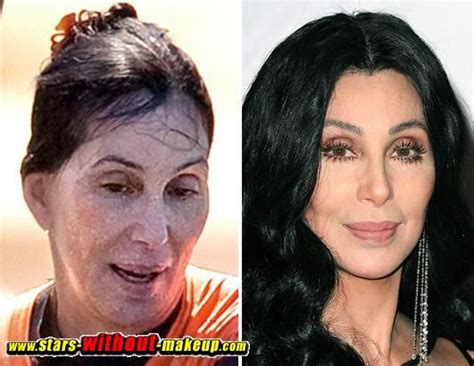 cher without makeup! stars-without-makeup.com | Celebs without makeup, Without makeup, Makeup ...