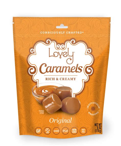 Original Caramels 6 oz | Gluten Free Candy | Lovely Candy Company