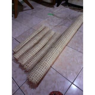 Jual anyaman rotan lembaran / rotan aesthetic | Shopee Indonesia