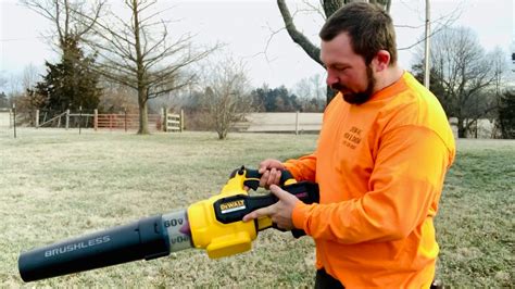 Dewalt 60v Blower flexvolt review - YouTube