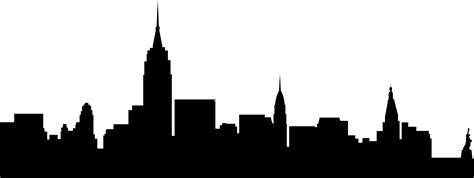 City Skyline Outline - ClipArt Best