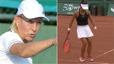 Navratilova calls out umpire, slams 'bad sport' Toth after Budapest ...