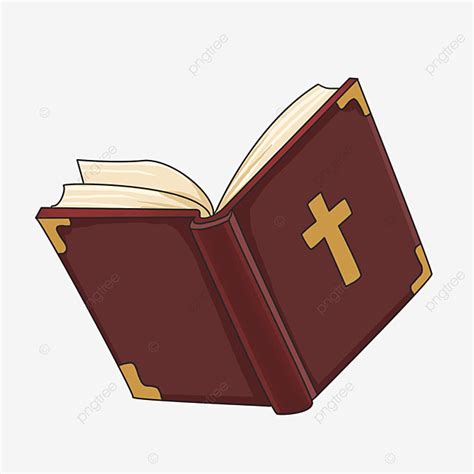 Cross And Bible White Transparent, Cross Bible Clip Art, Bible Clipart, Clipart, Book PNG Image ...