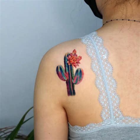 82 Thorny Cactus Tattoo Ideas To Get This Year