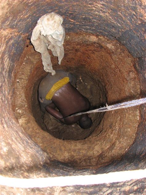 Digging the faecal sludge out of the latrine pit | A toilet … | Flickr