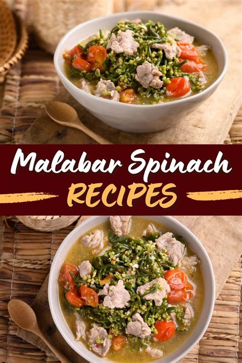 20 Easy Malabar Spinach Recipes to Try - Insanely Good