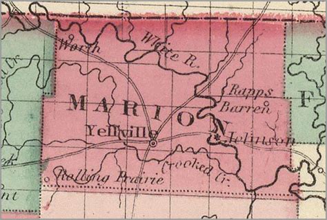 Ozarks Civil War | Counties