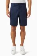 Buy Michael Kors Blue Washed Shorts in Cotton for MEN in Saudi | Ounass