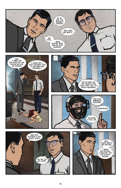 Archer Comic - issue 2, page 36 by StradivariusCain on DeviantArt