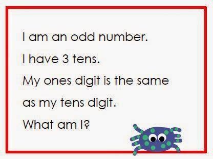 FREE math riddles sample set for first and second grade. Perfect for spiraled math review! http ...