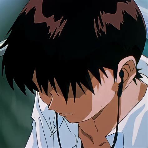 Shinji Ikari (neon genesis evangelion) | Neon evangelion, Evangelion ...
