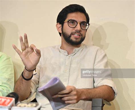 Shiv Sena leader Aaditya Thackeray alongside Leader of Opposition in ...