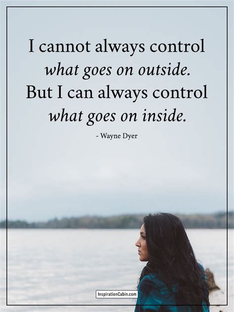 Self Control | Love your life quotes, Positive quotes, Positive quotes for women