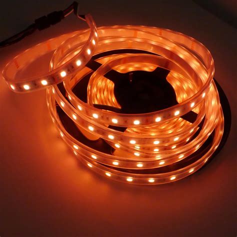 10PCS 16.4ft 5050 RGB SMD Silicone Tube Flexible LED Strip Lights 12V Waterproof 5M 300 Leds-in ...