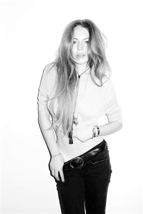 Lindsay Lohan - Terry Richardson Photoshoot - March 2014 • CelebMafia