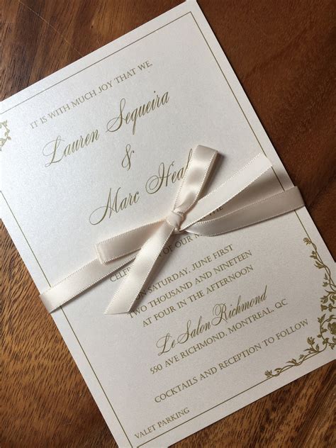 Classy Wedding Invitation | ubicaciondepersonas.cdmx.gob.mx