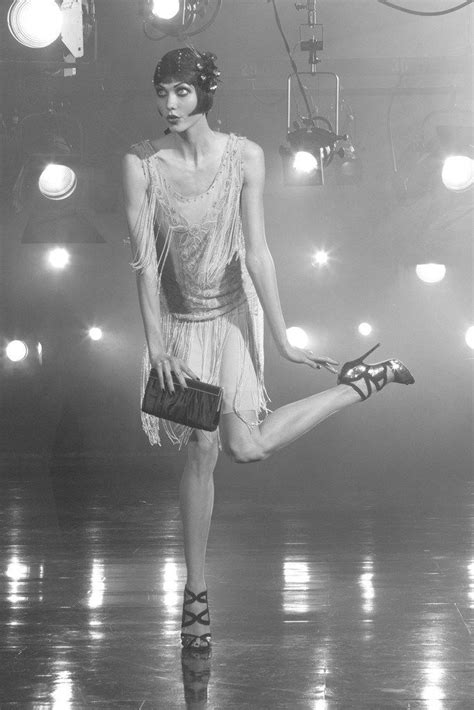 Karlie Kloss for Americana Manhasset: silent and cinematic | 1920s ...