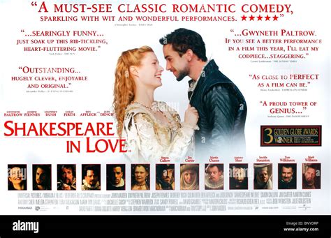 FILM POSTER SHAKESPEARE IN LOVE (1998 Stock Photo: 30721706 - Alamy