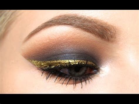 Gold Cat Eye // Holiday Makeup Tutorial - Musely