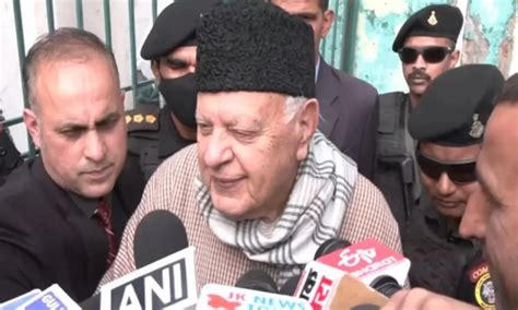 National Conference president Farooq Abdullah hails Congress manifesto, suggests national probe ...
