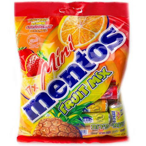 Mentos Mini Fruit Mix Bag • Mentos Sugar-Free Gum & Candies • Gumballs, Bubble Gum & Chewing Gum ...