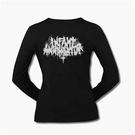 Infant Annihilator Band Long Sleeve T-Shirt, Infant Annihilator Logo ...