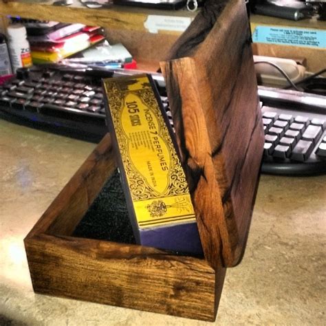 Amazing homemade wood box I got for my Xmas from Amanda an… | Flickr