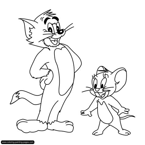 Tom And Jerry Spike Coloring Pages - Coloring Home