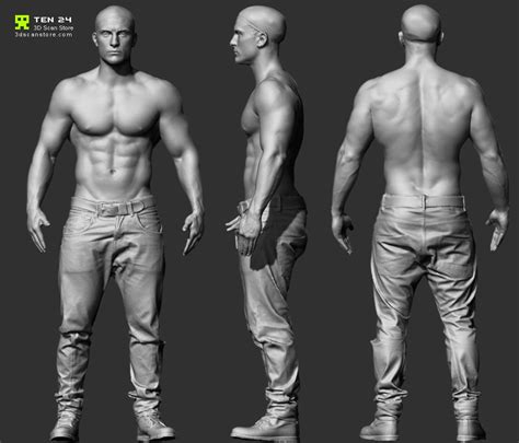 Reference Character Models - Page 6 | Male Anatomy | Pinterest | Character modeling, Characters ...