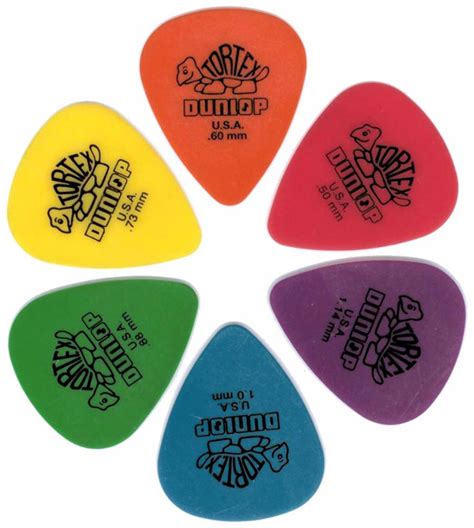 Dunlop guitar pick- 5 Pieces Set - mixed thickness - OCTAVE Guitar Shop BD