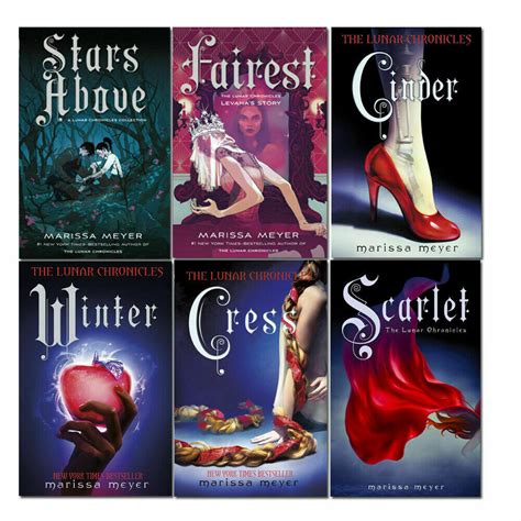 Marissa Meyer The Lunar Chronicles Series 6 Books Collection Set | The ...