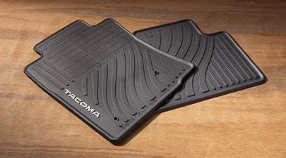 Toyota Tacoma All-Weather Floor Mats - PT9083500202 - Genuine Toyota Accessory