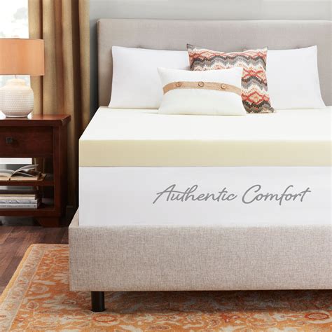 Walmart Mattress Topper Queen - Comfort Dreams Ultra Soft 4-inch Memory ...