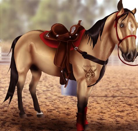 SALE: Buckskin Stallion by BattleSpade-BSS on DeviantArt