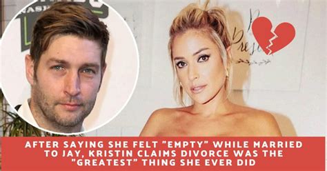 Kristin Cavallari Divorce: After Saying She Felt "Empty" While Married To Jay, Kristin Claims ...