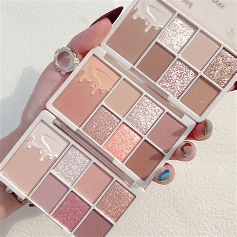 Glitter 7 Colors Eyeshadow Palette Matte Shimmer Soft Touch Long ...