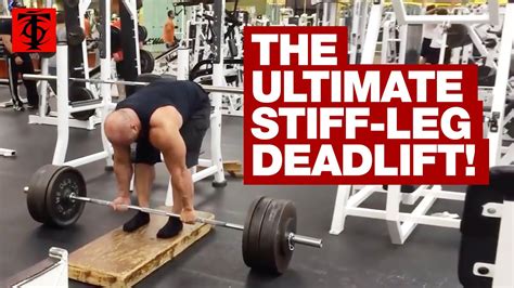 Deficit Stiff-Leg Deadlift - YouTube