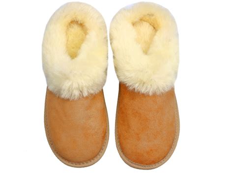 Women's Sheepskin Slippers | Real Shearling Scuffs - Organic Comfort Market