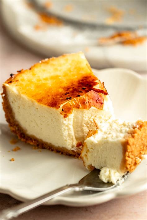 Creamy Creme Brulee Cheesecake - Rich And Delish