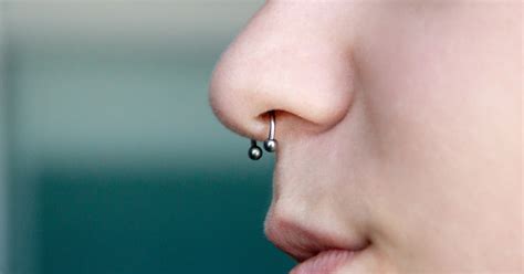 How To Know If Your Septum Piercing Is Infected Or Still Healing — PHOTOS