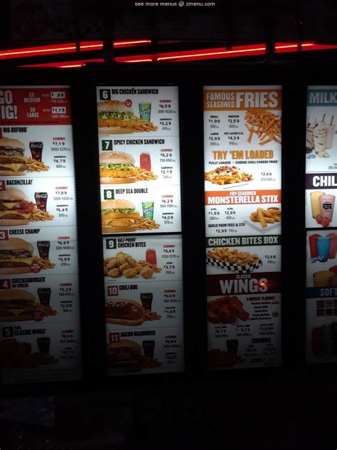 Online Menu of Checkers Restaurant, Woodstock, Georgia, 30188 - Zmenu