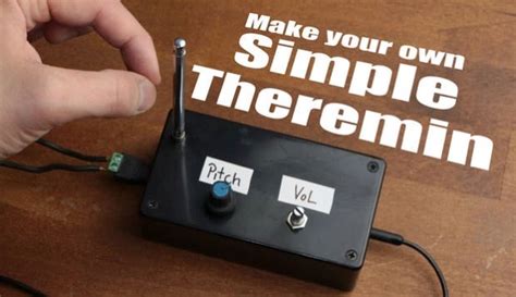 Make Your Own Simple Theremin #MusicMonday « Adafruit Industries – Makers, hackers, artists ...