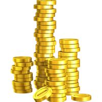 gold coins PNG image