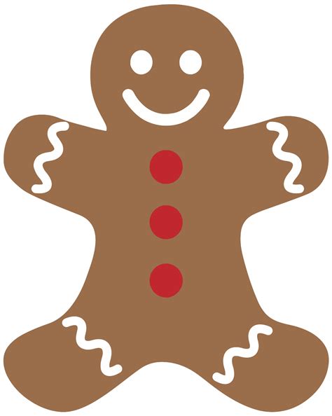 Gingerbread Man Stencil