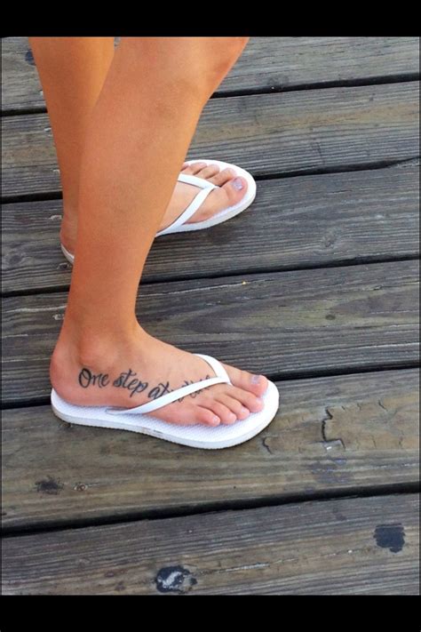 I Took This Picture Tattoo Feet (One Step at a Time) | Flickr