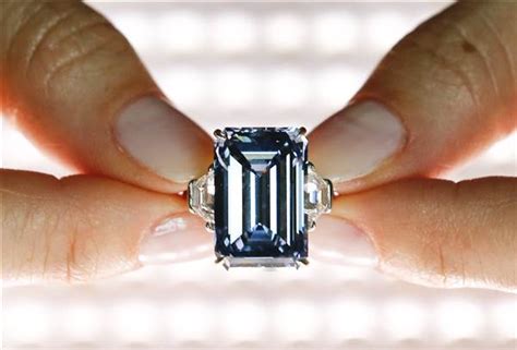 'Oppenheimer Blue' diamond Sells For A Cool $57.5 Million - dBTechno